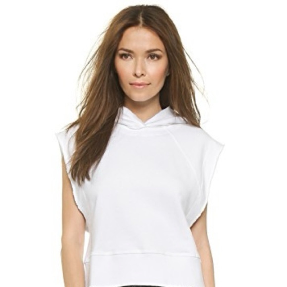 Rag and Bone Sleeveless Hoodie